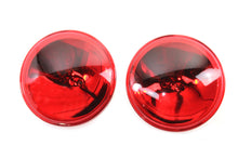 Charger l'image dans la galerie, Red 4-1/2 inch 12 Volt Sealed Beam Spotlamp Set