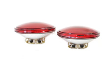 Charger l'image dans la galerie, Red 4-1/2 inch 12 Volt Sealed Beam Spotlamp Set