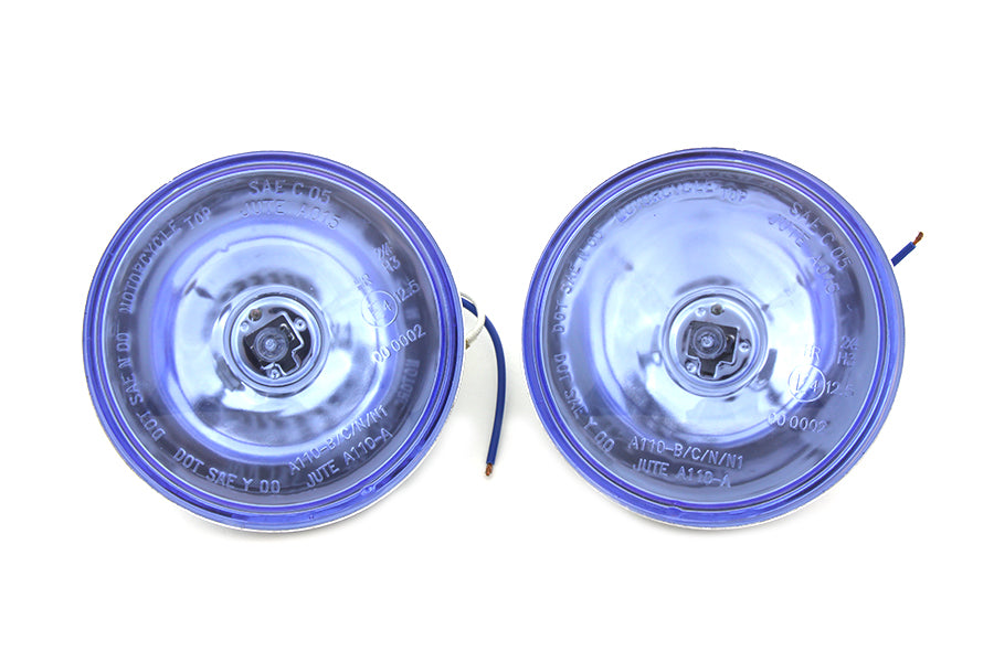 Halogen Spotlamp Blue 30 Watt Bulb Set