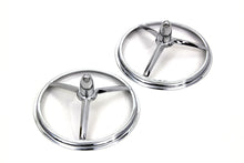 Charger l'image dans la galerie, 4-1/2 inch Chrome Bullet Style Spotlamp Trim