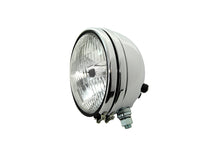 Charger l'image dans la galerie, Replica 5-3/4 inch Round Chrome Headlamp