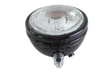 Charger l'image dans la galerie, Replica 5-3/4 inch Round Black Headlamp