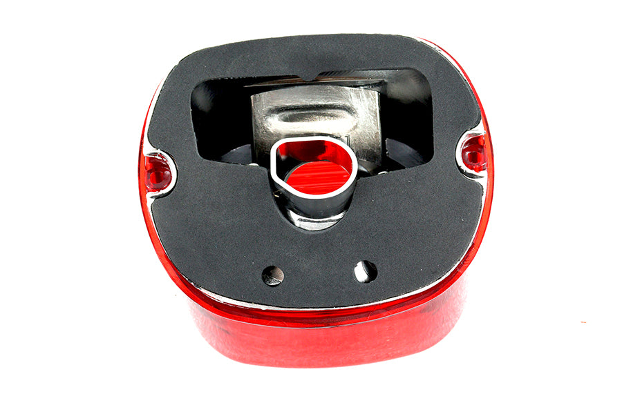 Tail Lamp Lens Laydown Style Red
