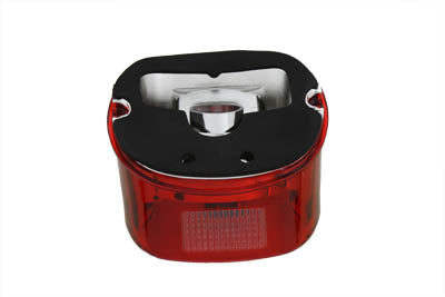 Tail Lamp Lens Laydown Style Red