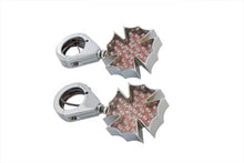 Charger l'image dans la galerie, Fireman Cross Turn Signal Set 39mm Clamp Kit
