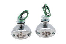 Charger l'image dans la galerie, LED Green Marker Lamp Set Center Mount