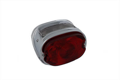 Stock Type Chrome Oval Tail Lamp