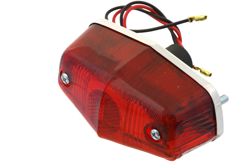 Chrome Tail Lamp Small Lucas Style