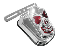 Load image into Gallery viewer, Chrome Skull Grill Tombstone Tail Lamp