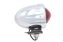 Charger l'image dans la galerie, Chrome Bullet Marker Lamp Red Single Filament