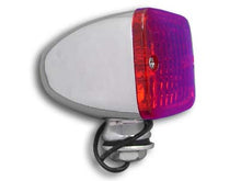 Charger l'image dans la galerie, Chrome Tour Marker Lamp Set with Red Lens
