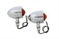 Chrome Red Marker Lamp Set