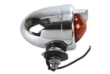Load image into Gallery viewer, Bullet Style Amber Marker Lamp With Visor