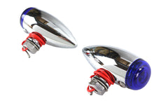Charger l'image dans la galerie, Mini LED Bullet Blue Lens Marker Lamp Set