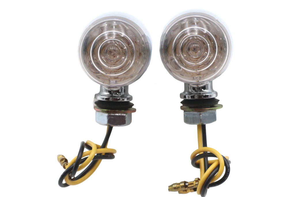 Mini LED Bullet Clear Lens Marker Lamp Set