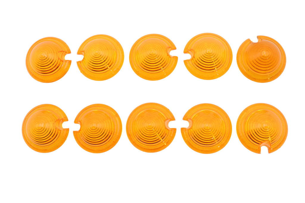 Bullet Style Marker Lamp Amber Lens