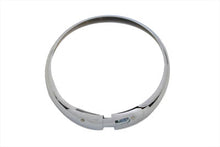 Charger l'image dans la galerie, 7 inch Headlamp Chrome Outer Rim