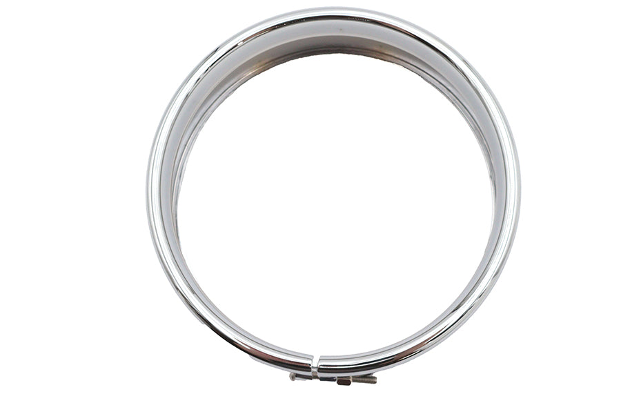 5-3/4 inch Headlamp Chrome Frenched Trim Ring