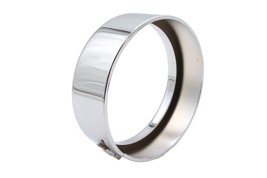 5-3/4 inch Headlamp Chrome Frenched Trim Ring