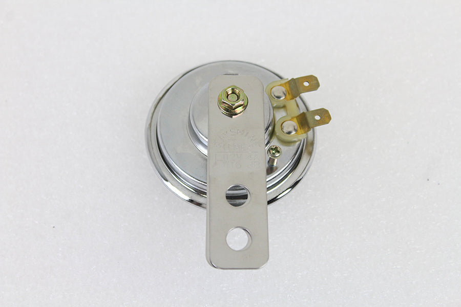 Slotted Style 12 Volt Mini Horn Chrome