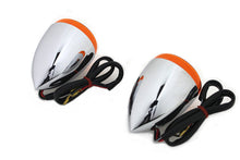 Charger l'image dans la galerie, Chrome Torpedo Style Rear Turn Signal Set
