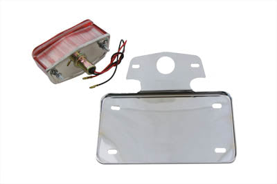 Tail Lamp and License Plate Set Lucas Style
