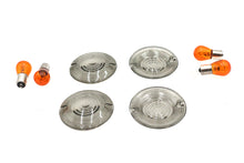 Load image into Gallery viewer, Turn Signal Flat Style Lens Kit Smoked