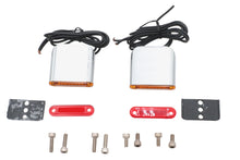 Charger l'image dans la galerie, Square Red and Amber Lens Marker Lamp Set