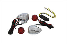 Charger l'image dans la galerie, Clear Lens with Red LEDs Marker Lamp Set