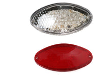 Charger l'image dans la galerie, Chrome Cateye Stepped Design Tail Lamp