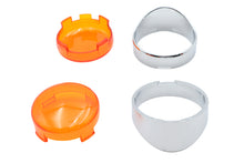 Charger l'image dans la galerie, Turn Signal Bullet Flat Lens Visor Set