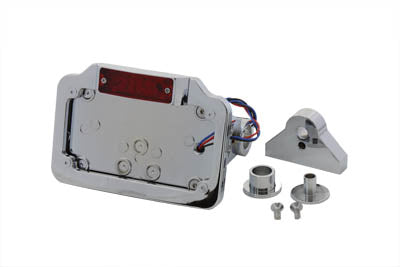 Chrome Plain Style Tail Lamp Assembly