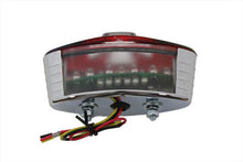 Charger l'image dans la galerie, Oval Tail Lamp with Maltese Inset Red
