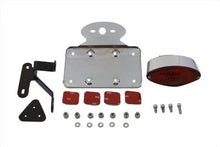 Charger l'image dans la galerie, Chrome Cateye Tail Lamp Kit Horizontal Mount