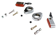 Charger l'image dans la galerie, Turn Signal Kit Front with 39mm Fork Clamps