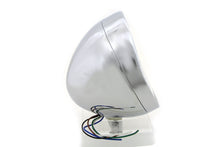 Charger l'image dans la galerie, 6-1/2 inch Round Headlamp Steel Chrome