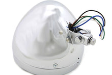 Charger l'image dans la galerie, 6-1/2 inch Round Headlamp Steel Chrome