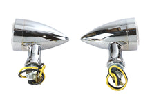 Load image into Gallery viewer, LED Bullet Marker Lamp Set Chrome