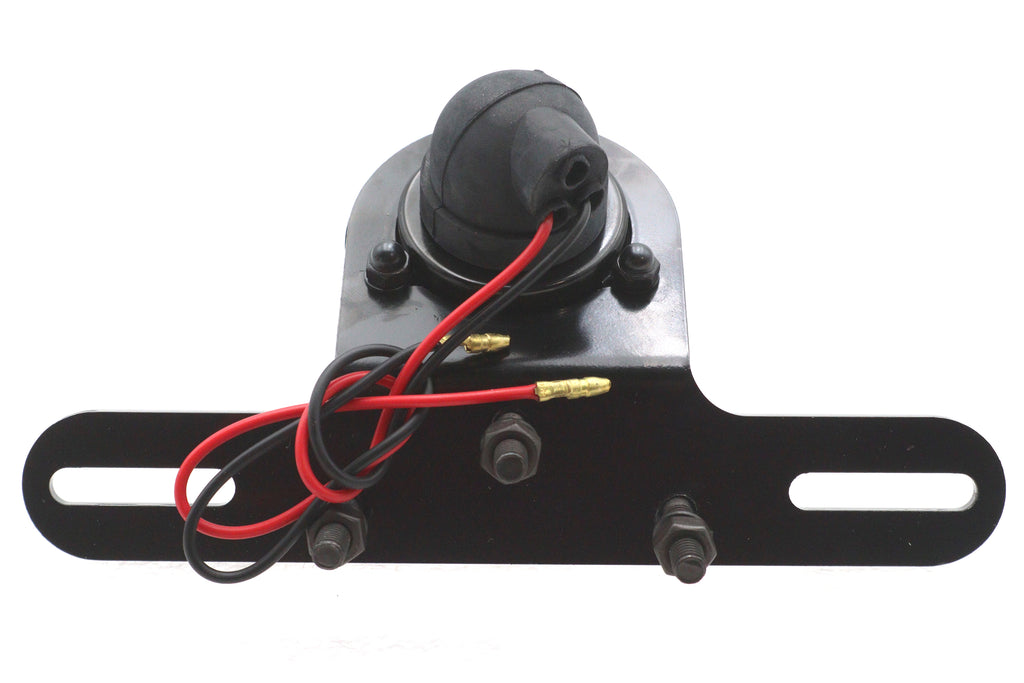 Black 1 inch Round Tail Lamp