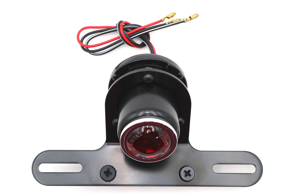 Black 1-1/2 inch Round Tail Lamp
