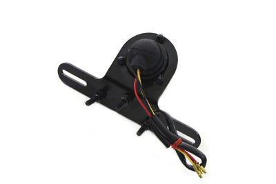 Black 1 inch Round Tail Lamp