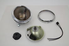Charger l'image dans la galerie, 7 inch Round Chrome Vintage Style Headlamp