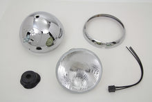 Charger l'image dans la galerie, 7 inch Round Chrome Vintage Style Headlamp