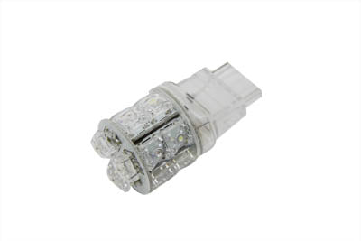 Super Flux LED Wedge Style Bulb Amber and White