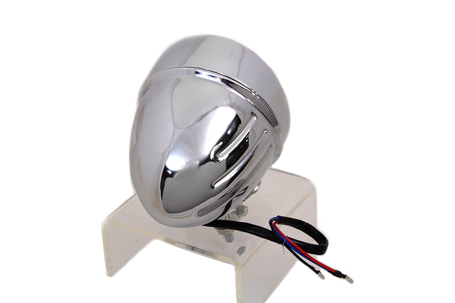 Chrome 4-1/2 inch Spotlamp Assembly