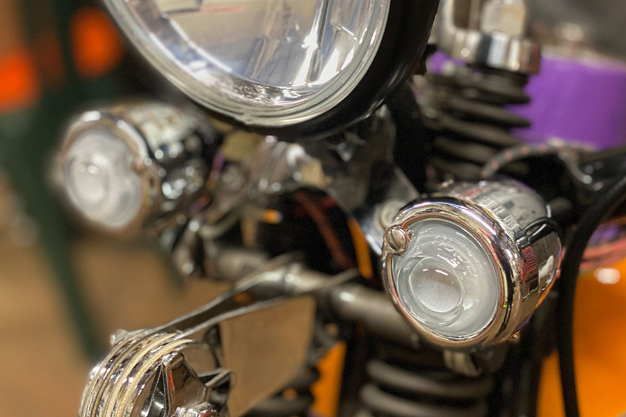 White Replica Guide Bullet Marker Lamp Set