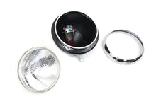 Charger l'image dans la galerie, Black 7 inch K Headlamp with Chrome Rim
