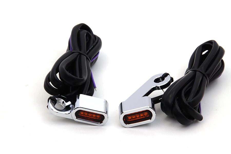Chrome LED Turn Signal Set