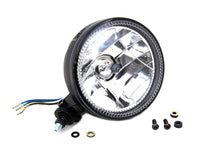 Load image into Gallery viewer, 5-3/4 inch H4 Headlamp Unit Black