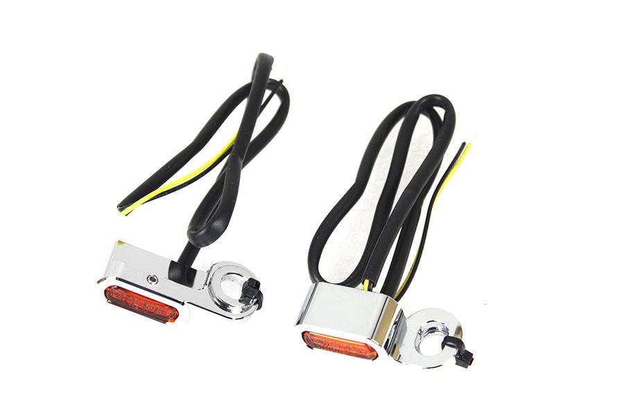 Chrome LED Turn Signal Set
